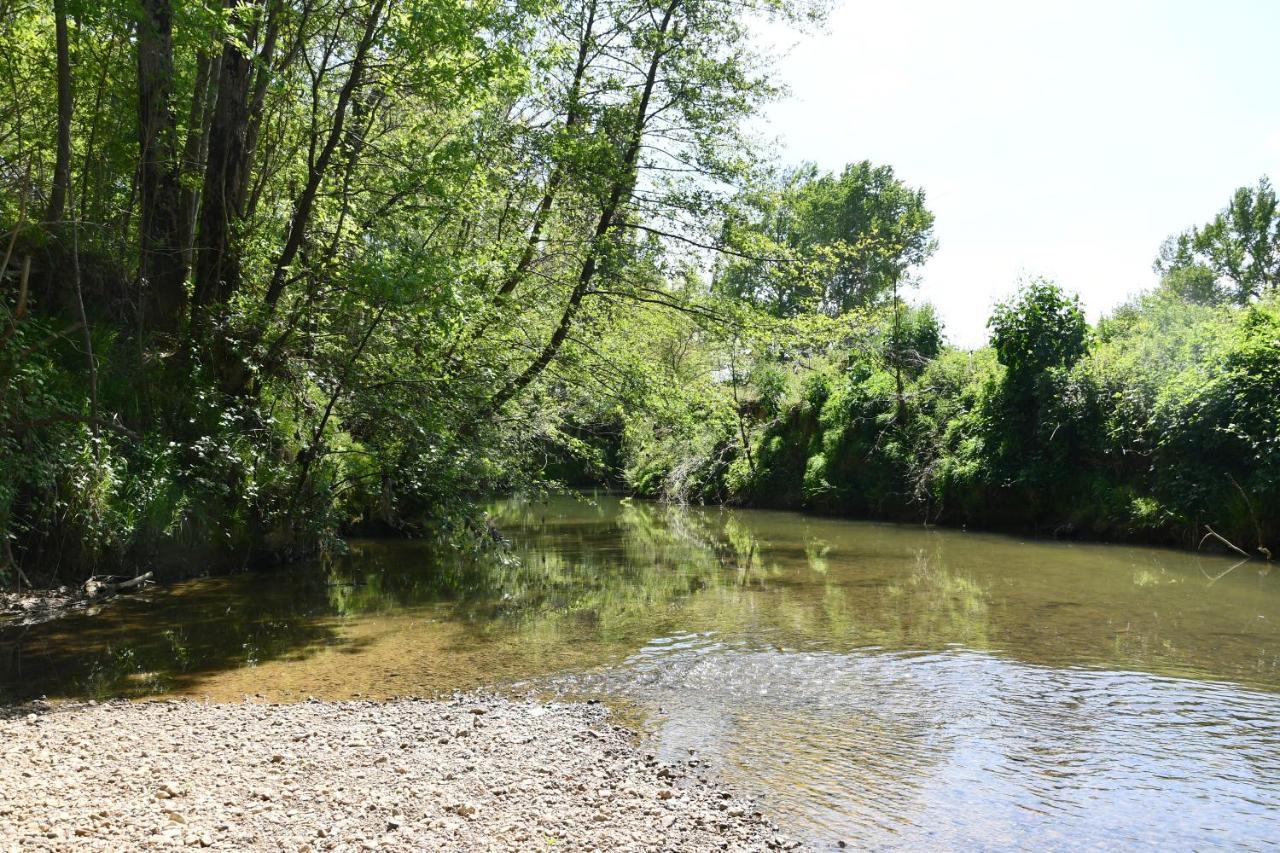 Tente Bivouac Option Bain Chauffee Au Bois Idrac-Respailles Exteriér fotografie